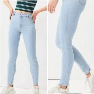PacSun Women's Size 27 High Rise Jegging Skinny Jeans‎ Stretch Light Wash Denim